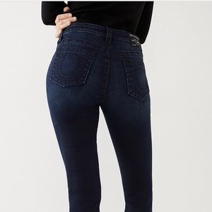 True Religion Casey Skinny Jeans Dark Wash